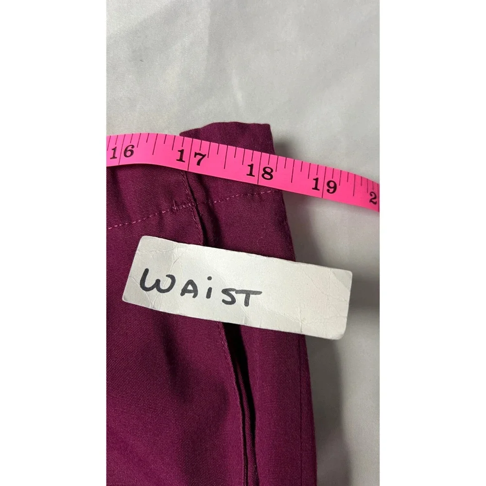Cherokee Workwear Scrub Pants Bundle of 3 Wine Brown Drawstring 4101 Mens Medium